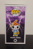 Heavy Metal Box of Fun Freddy Bones Glow Pop Vinyl Damaged