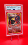 Pokemon Japanese 1997 Team Rocket Dark Charizard Holo PSA 8