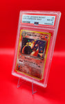 Pokemon Japanese 1997 Team Rocket Dark Charizard Holo PSA 8