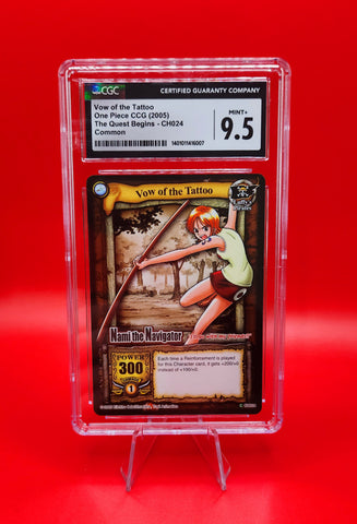 One Piece 2005 Vow of the Tattoo Nami CGC 9.5
