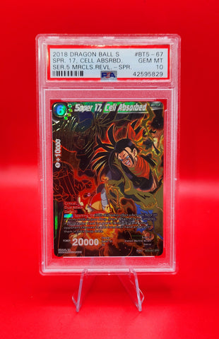 Dragon Ball Super 2018 Super 17 Cell Absorbed PSA 10