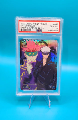 Jujutsu Kaisen 2023 Union Arena Satoru Gojo PSA 10