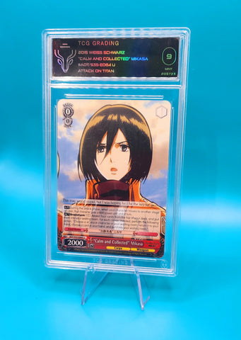 Attack on Titan 2015 Calm and Collected Mikasa TCG 9