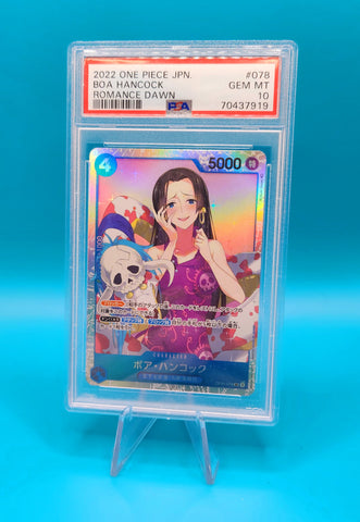 One Piece 2022 Romance Dawn Boa Hancock PSA 10