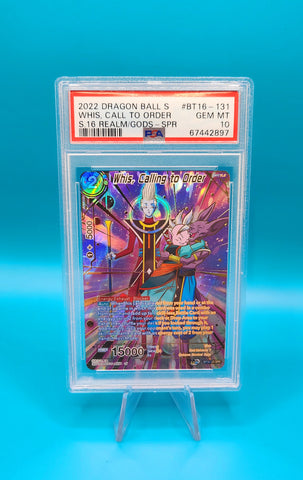 Dragon Ball Super 2022 Whis, Calling to Order PSA 10