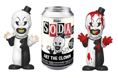 Scare Fair 2024 Terrifier Art the Clown Funko Soda Vinyl