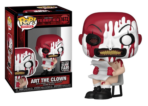 Scare Fair 2024 Terrifier Art the Clown Pop Vinyl