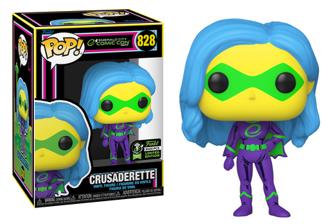 ECCC 2023 Crusaderette Blacklight 3000 Piece Funko Pop