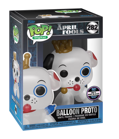 April Fools Balloon Proto NFT Redemption 1600 Piece Funko Pop