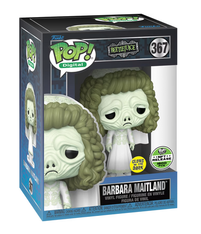 Beetlejuice Barbara Maitland NFT Redemption 1800 Piece Funko Pop