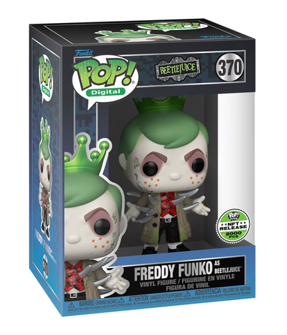 Beetlejuice Freddy as Beetlejuice NFT Redemption 2000 Piece Funko Pop