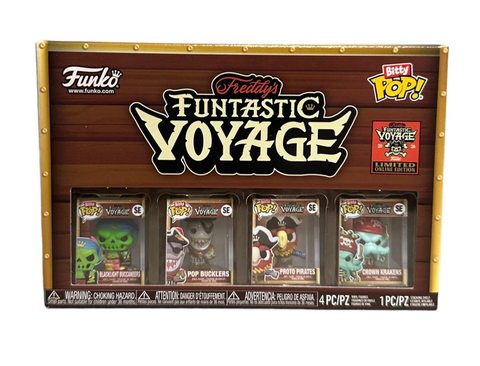 Funtastic Voyage 2024 Mascot 4 Pack Bitty Pop Vinyl