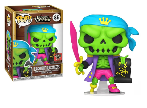 Funtastic Voyage 2024 Blacklight Buccaneers Pop Vinyl