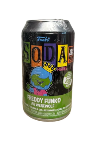 Heavy Metal Box of Fun Freddy as Werewolf (Blacklight) Soda Vinyl