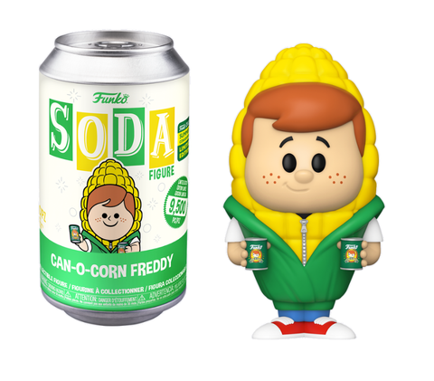 Can-O-Corn Freddy SDCC 2024 Pop Vinyl Soda