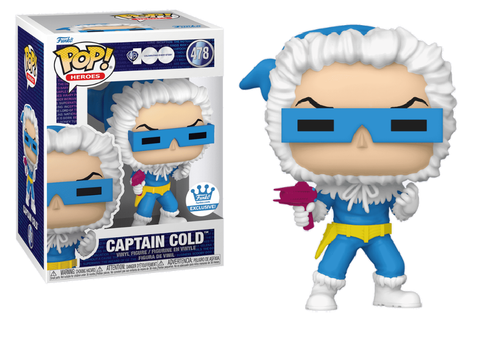 DC Heroes Captain Cold Funko Shop Exclusive Pop Vinyl