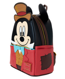 Disney Mickey Mouse Christmas Carol Bob Cratchit Loungefly Mini Backpack