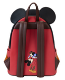 Disney Mickey Mouse Christmas Carol Bob Cratchit Loungefly Mini Backpack