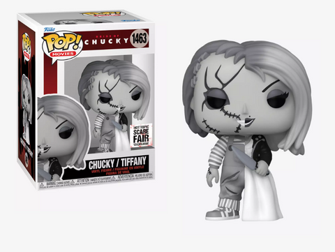 Scare Fair 2023 Bride of Chucky - Chucky/Tiffany Pop Vinyl