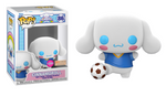 Cinnamoroll with Soccer Ball Flocked BoxLunch Pop Vinyl