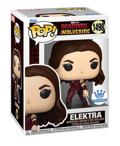 Marvel Deadpool & Wolverine Elektra Funko Shop Pop Vinyl