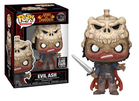 Scare Fair 2024 Army of Darkness Evil Ash Pop Vinyl