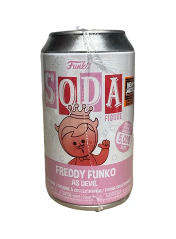 Heavy Metal Box of Fun Freddy as Devil (Pink) Soda Vinyl