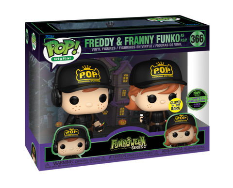 Funkoween Freddy & Franny as P.O.P NFT Redemption 499 Piece Funko Pop