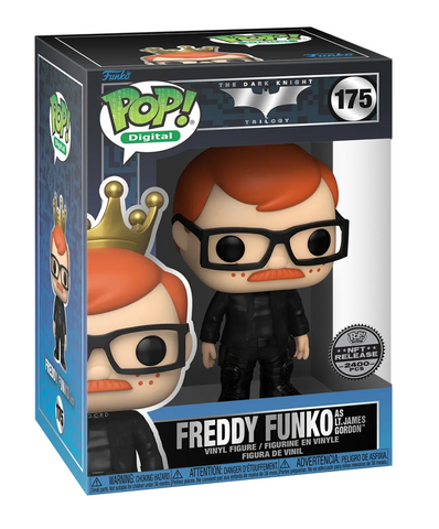 The Dark Knight Freddy Funko as James Gordon NFT Redemption 2400 Piece Funko Pop