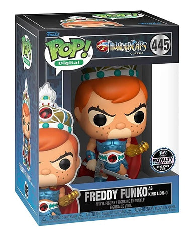 Thundercats Freddy Funko as King Lion-O NFT Redemption 2400 Piece Funko Pop