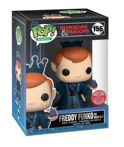 Dungeons & Dragons Freddy as High Elf NFT Redemption 2500 Piece Funko Pop