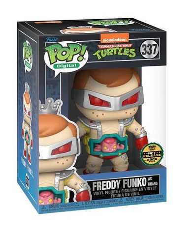 TMNT Freddy as Krang NFT Redemption 2500 Piece Funko Pop