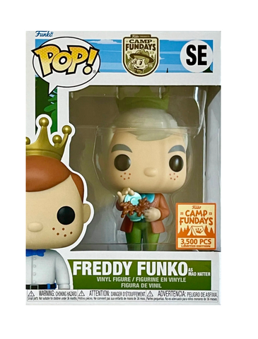 Fundays 2023 Freddy Funko Disney Mad Hatter Pop Vinyl