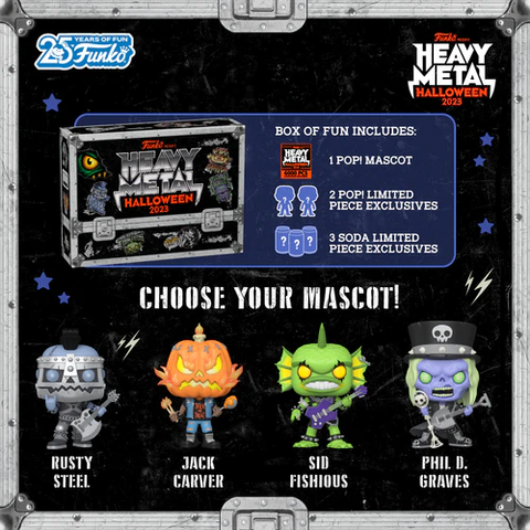 NYCC 2023 Heavy Metal Halloween Box of Fun