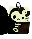 NYCC 2024 Sanrio Hello Kitty Skeleton Glow Loungefly Mini Backpack