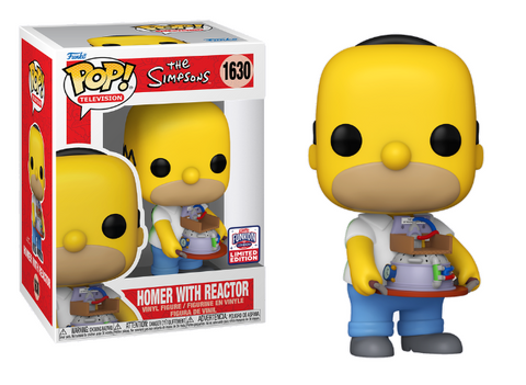 The Simpsons Homer with Reactor Funkon 2024 Pop Vinyl