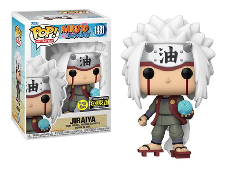 Naruto Jiraiya with Rasengan Glow Entertainment Earth Pop Vinyl