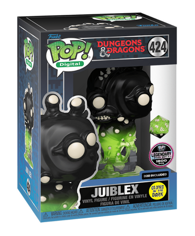 Dungeons & Dragons Juiblex Glow NFT Redemption 1800 Piece Funko Pop