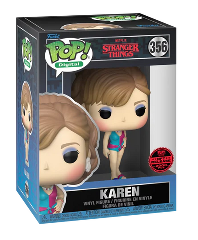 Stranger Things Karen NFT Redemption 2000 Piece Funko Pop