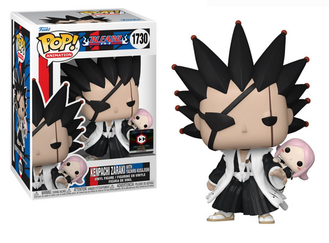 Bleach Kenpachi Zaraki With Yachiru Kusajishi Chalice Exclusive Pop Vinyl