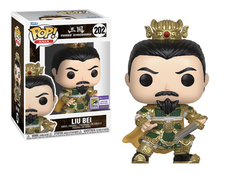 Pop! Asia The Three Kingdoms Liu Bei SDCC 2023 Funko Pop Vinyl