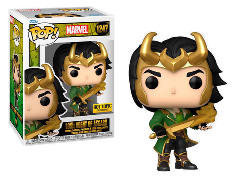 Marvel Loki Agent Of Asgard Hot Topic Pop Vinyl