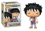 One Piece Monkey D. Luffy (Marineford Memorial) Funko Pop in Hardstack Protector