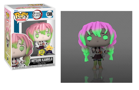 Demon Slayer Mitsuri Kanroji Glow Fundom Exclusive Pop Vinyl