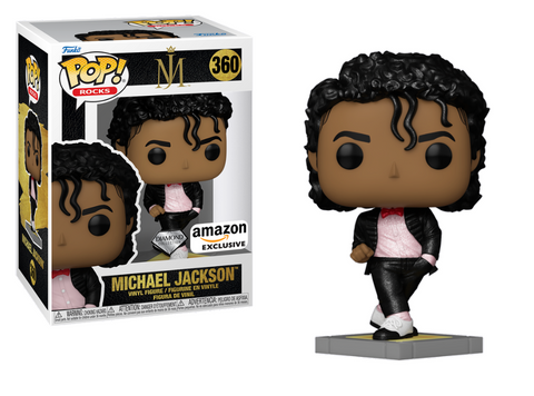 Pop! Rocks Michael Jackson Diamond (Billie Jean) Amazon Pop Vinyl