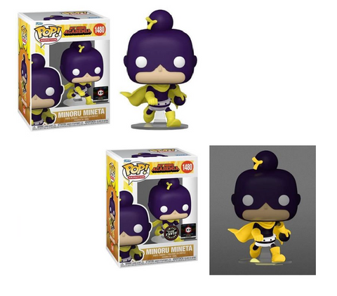 My Hero Academia Minoru Mineta Chase Bundle Chalice Pop Vinyl