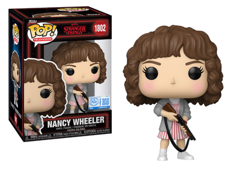 Stranger Things Nancy Wheeler with Shotgun Funko Shop Pop Vinyl