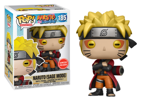 Naruto Shippuden Naruto Sage Mode Gamestop Pop Vinyl