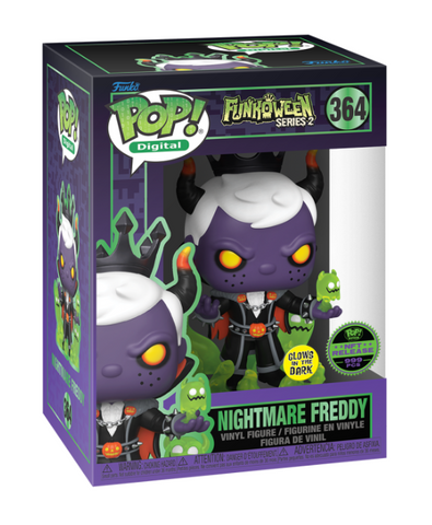 Funkoween Nightmare Freddy NFT Redemption 999 Piece Funko Pop