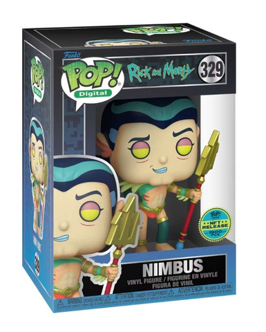 Rick & Morty Nimbus NFT Redemption 1900 Piece Funko Pop